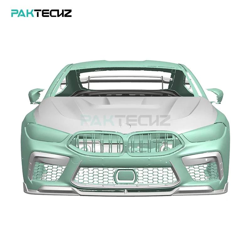 Запчасти из углеродного волокна Paktechz Prepreg передние верхние канады Valences для BMW M8 F91