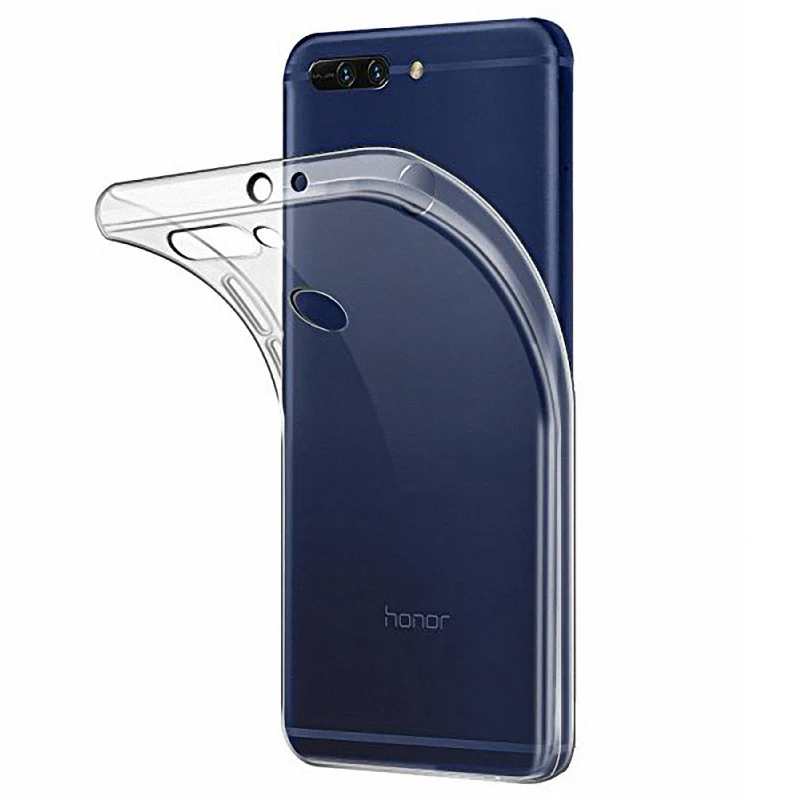 Роскошный мягкий прозрачный чехол из ТПУ для мобильного телефона Huawei Honor V9 8 Pro HonorV9 Honor8Pro Противоударная Прозрачная силиконовая задняя крышка корпус