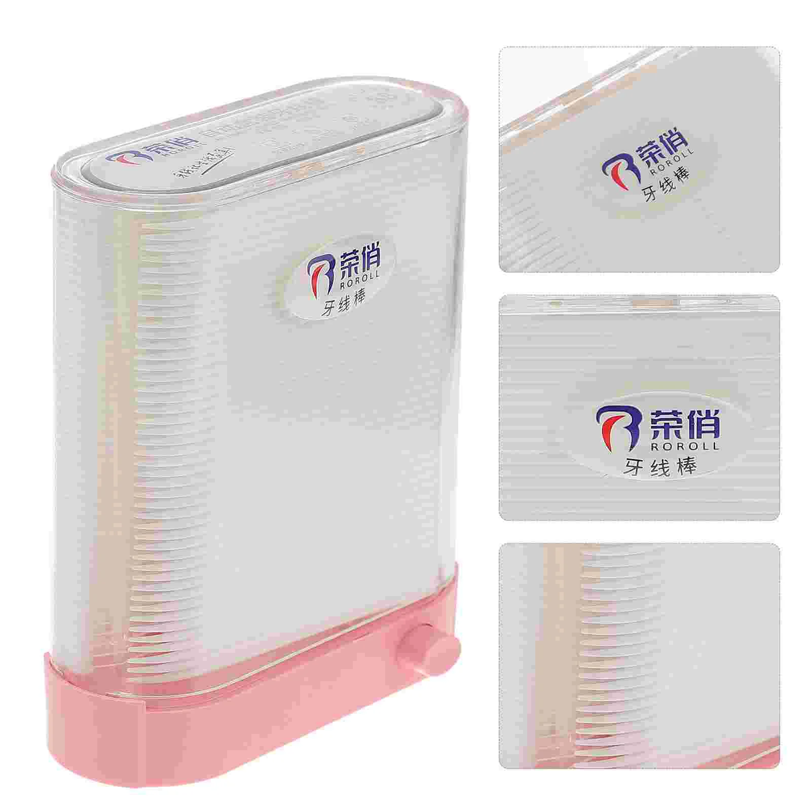 

Flosspicks Teeth Dispenser Automatic Sticks Pick Cleaning Flosser Oral Holder Flossers Box Storage Interdental Case Toothpicks