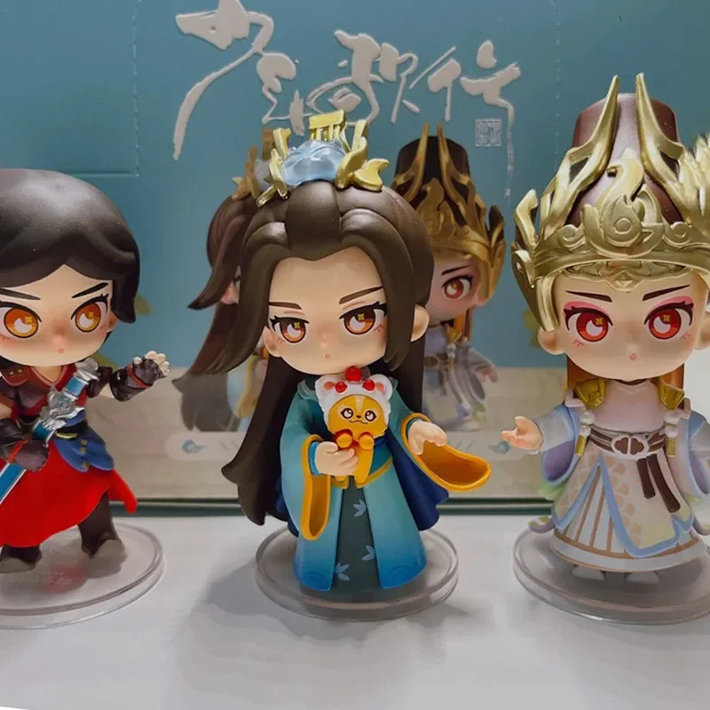 Экшн-Фигурка кровь среди молодежи модель Xiao Se Wuxin Lei Wujie Zhao Yuzhen загадочная коробка