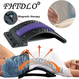 Магнитный массажер для спины, растягиватель для расслабления мышц спины, лечебный Корректор осанки, растягивающийся корректор позвоночника, поддержка поясницы, облегчение боли