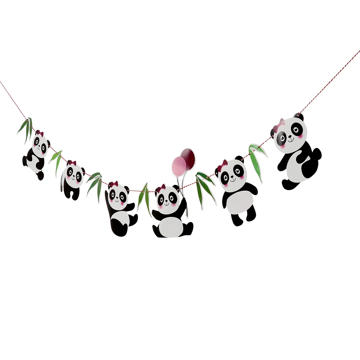

1pc Giant Birthday Party Decorated Banners Flags (Black White)