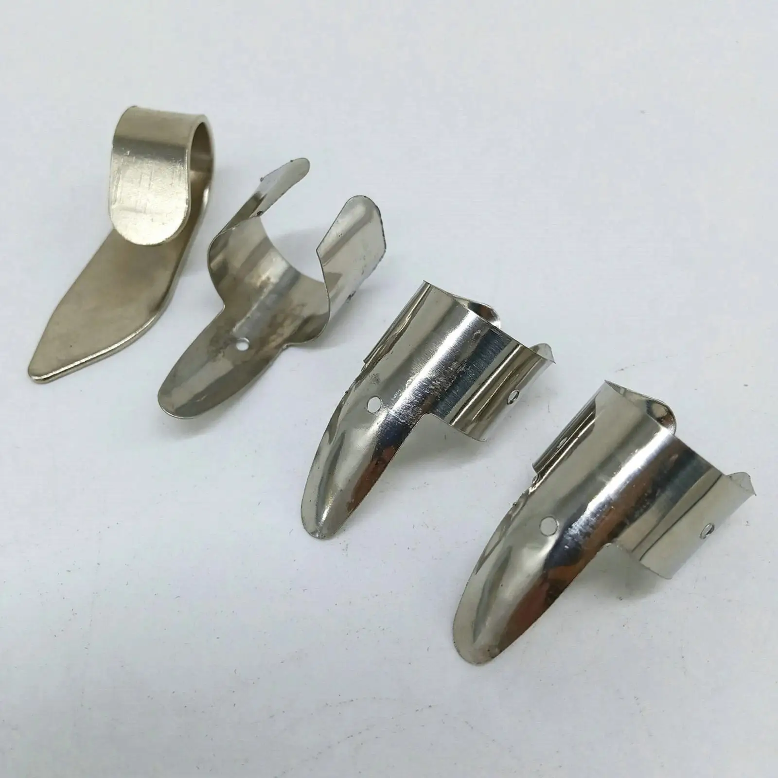 

14 Pieces Guitar Slide Bar Guitar Lap Slide Finger Tubes with Iron Case for Electric Guitar Musical Instruments Replacements