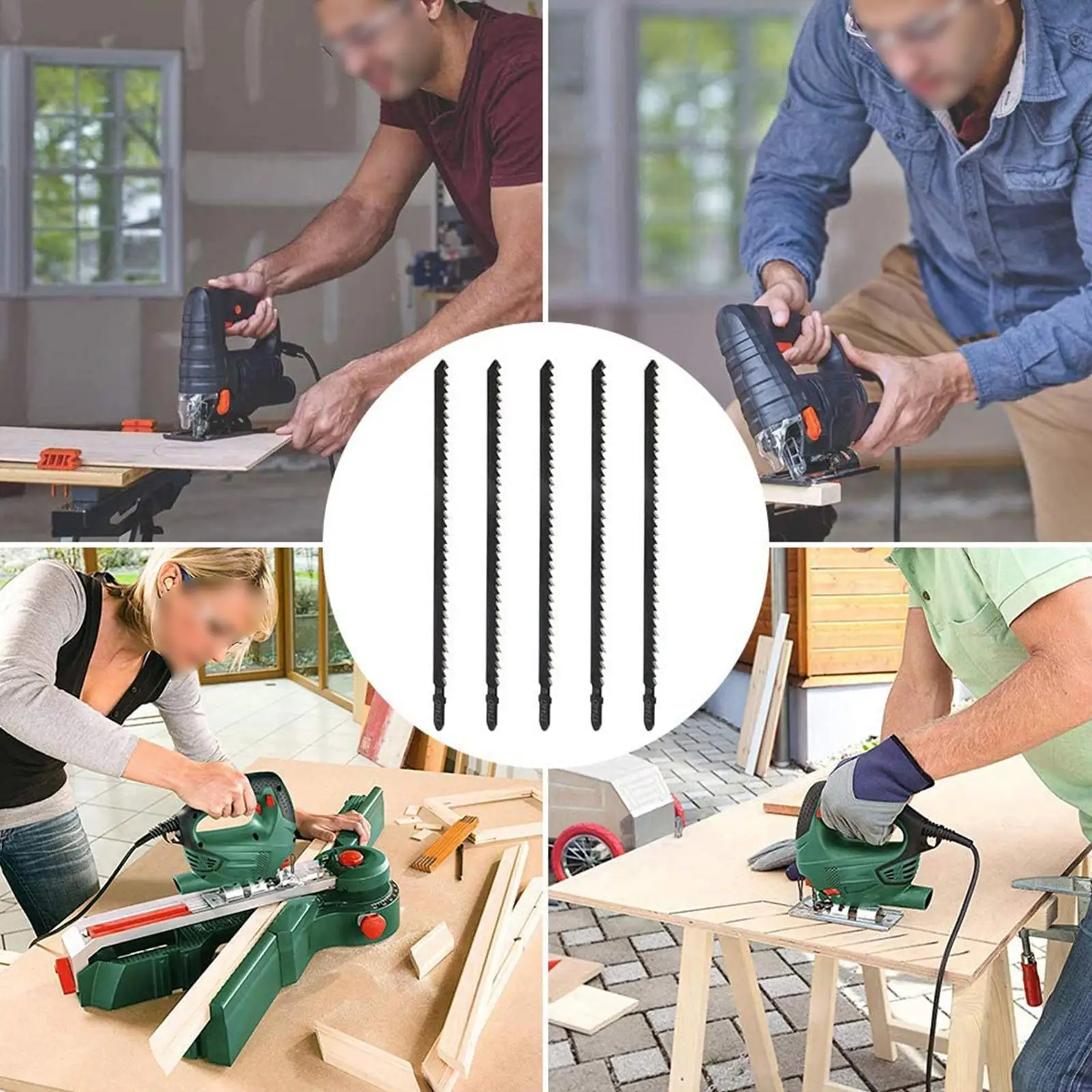 

Wood Cutting Saw Blade Jigsaw Blades Professional T744D For Wood Jigsaw Blade Set Long Metal 156 MM Carbon Steel
