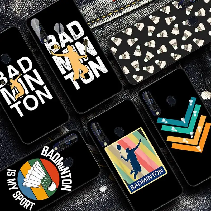 

Badminton Sport Phone Case For Samsung A 10 11 12 13 20 21 22 30 31 32 40 51 52 53 70 71 72 73 91 13 shell