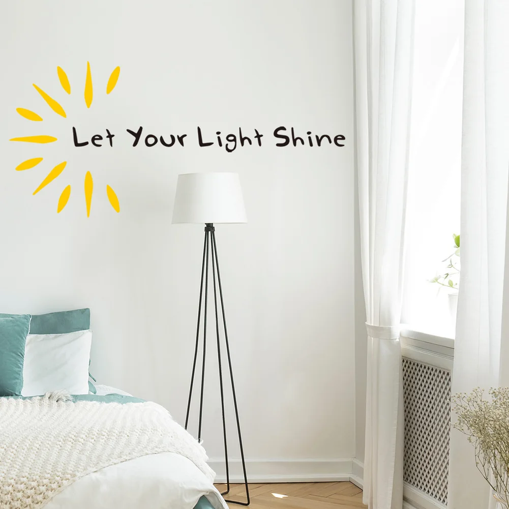 

Наклейки для стен HonC Let Your Light Shine