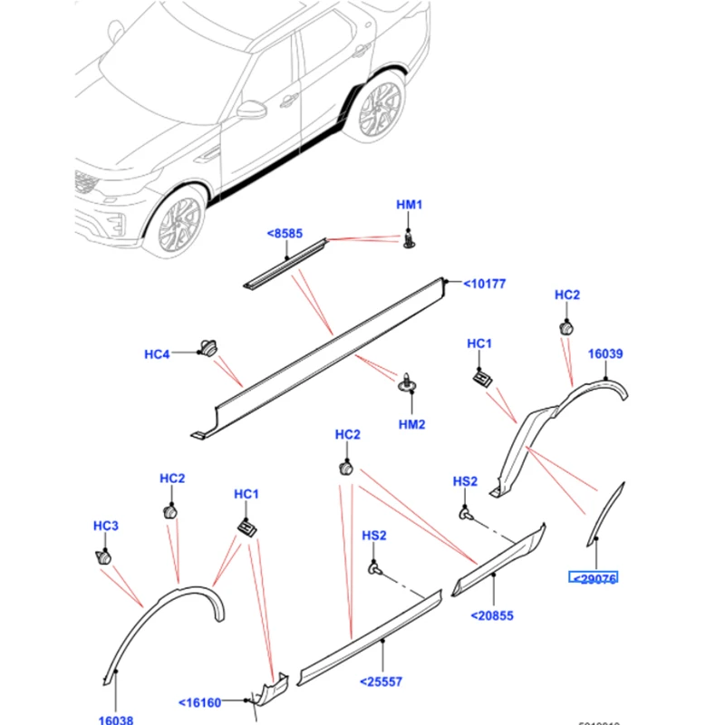 Высококачественный автомобильный Стайлинг защита для крыла арочного колеса