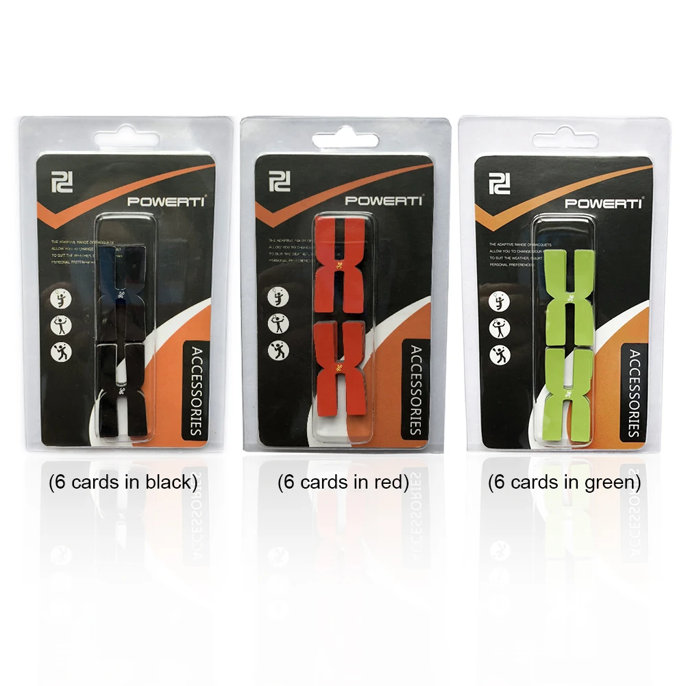 6 шт. 3 г теннисные ракетки балансировочные полоски H-образной формы ленты для