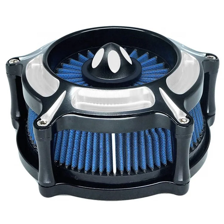 

Motorcycle Air Filter Turbine Intake Cleaner Kit for model Dyna 2000 - 2017