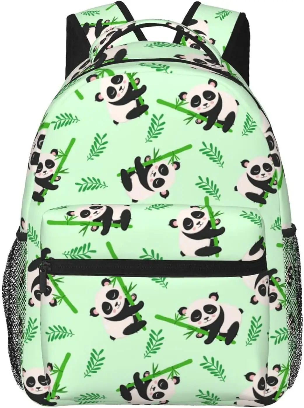 

Cute Panda Backpack Adjustable Shoulder Strap Bookbag Casual Daypack Lightweight Backpack for Adults