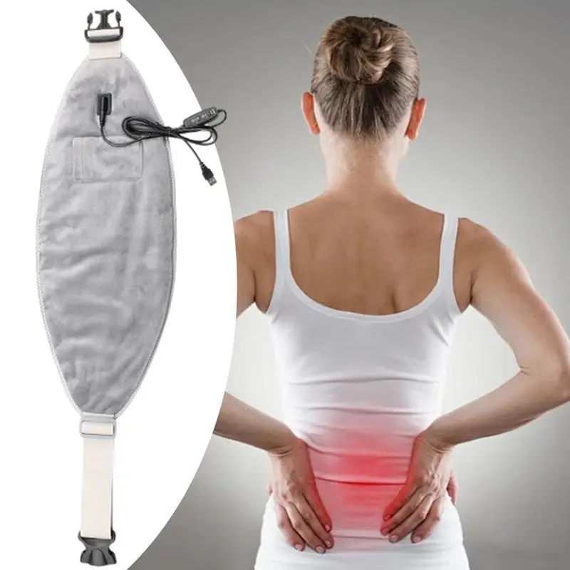 Грелка для менструальных судорог нагревательный пояс обертывания живота