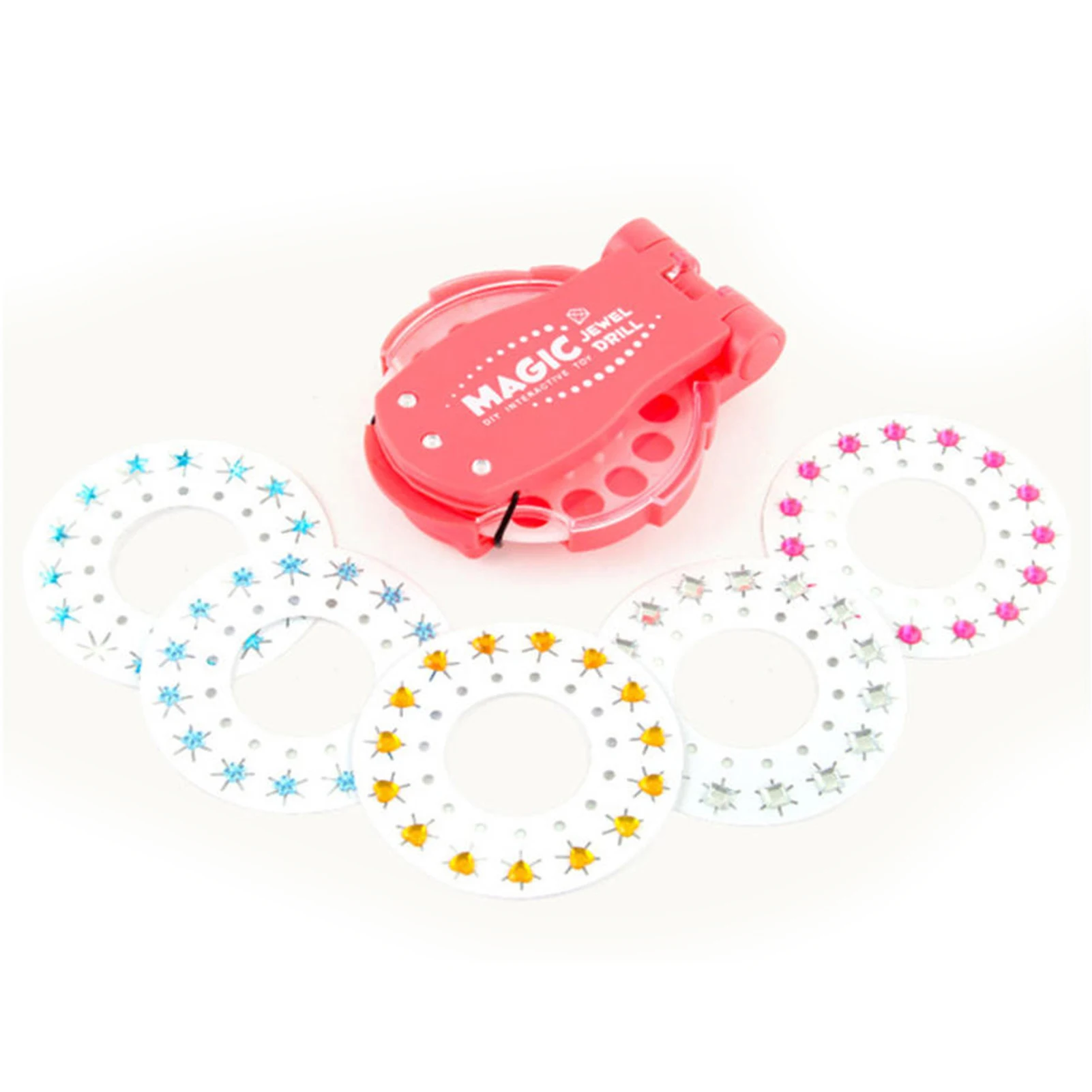 

Deluxe Set Girls Toys Hair Automatic Braider Makeup Play Jewel Girls Hair Sticker Styling Tool Hair Design Shoes Diamond Sticker