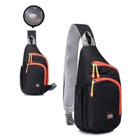new unisex nylon men high quality waterproof nylon fashion messenger shoulder bag travel camp sling chest bag