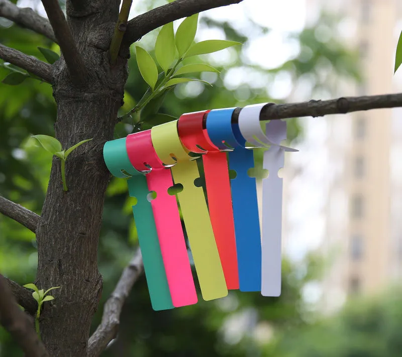 Plastic Plant Hanging Tags Gardening Plant Marker Label Tools Garden Pots & Planters Supply