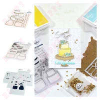 2022 new hot season celebrate in style metal cutting die stamp stencil scrapbook diary decoration template diy greet card molds