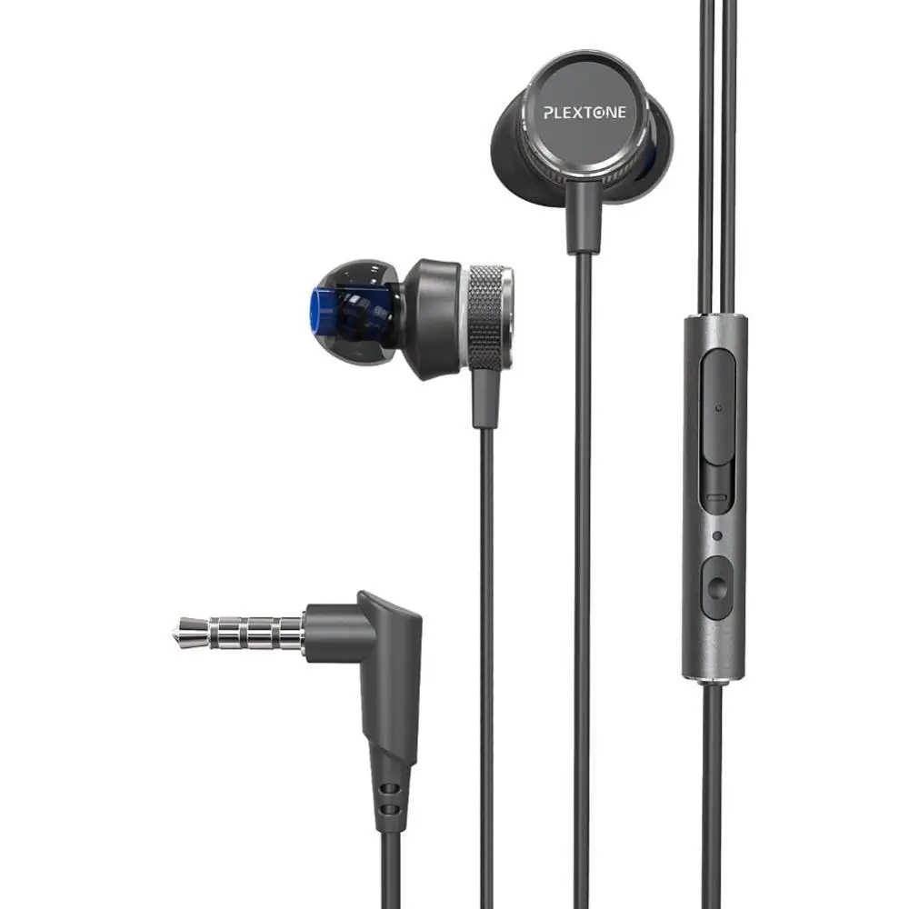 

In-Ear Earphone PLEXTONE G15 3.5mm Wired Volume Control Game Headphone with Mic