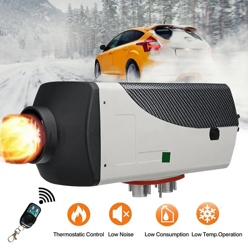 

New Car Heater With Remote Control LCD Monitor 12V/ 24V 8KW Air Diesels Heater Parking Heater For RV Motorhome Trucks Boats