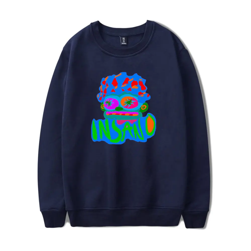 Мужской зимний свитер с капюшоном и круглым вырезом