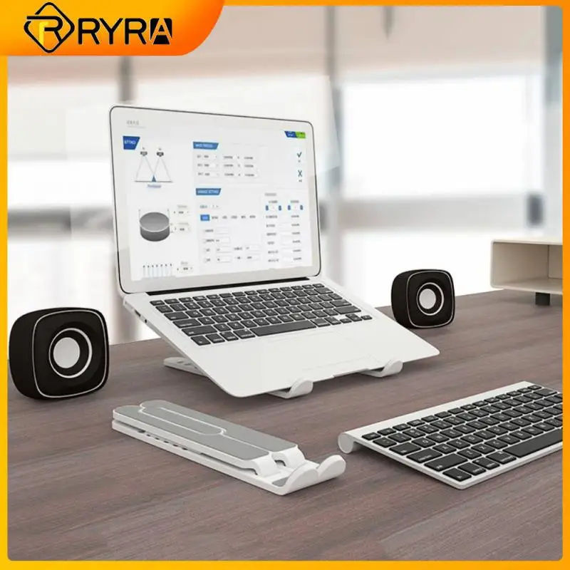 

Регулируемая подставка для ноутбука RYRA N8, алюминиевый складной держатель для ноутбука и планшета Macbook