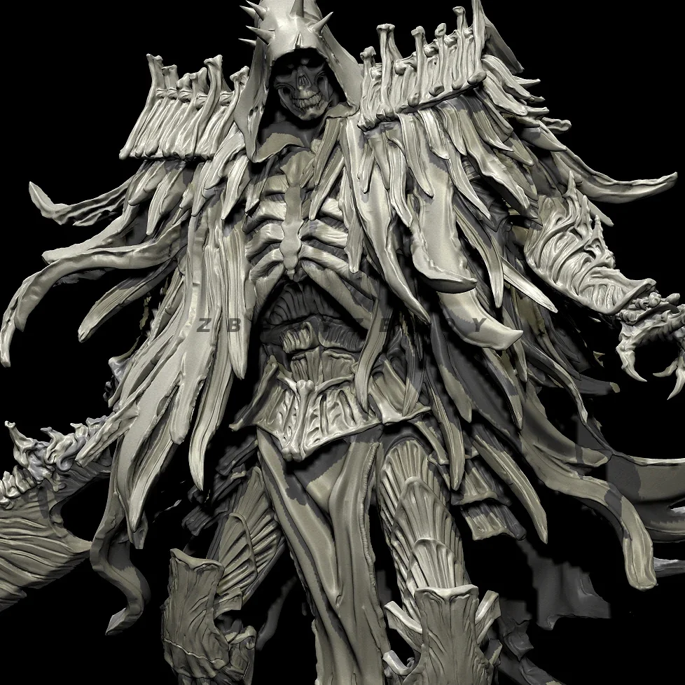 50 мм 75 наборы моделей из смолы фигурка бесцветная и самособранная 3D-печать TD-6609/3D