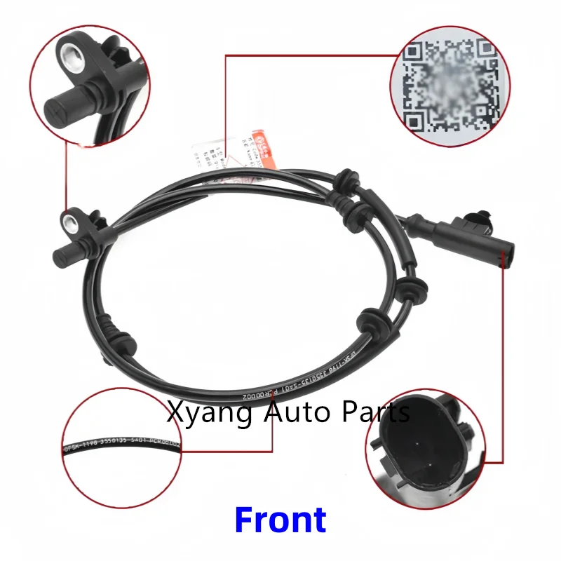 

Оригинальный ABS (датчик скорости колеса) для Dongfeng 580 3550155SA01 3550135SA01