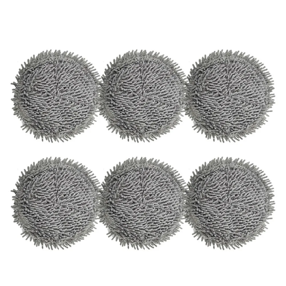 

6Pcs Replacement Mop Rag Cloth Pads for Xiaomi Mijia Pro STYTJ06ZHM Self Cleaning Robot Vacuum Cleaner Accessories
