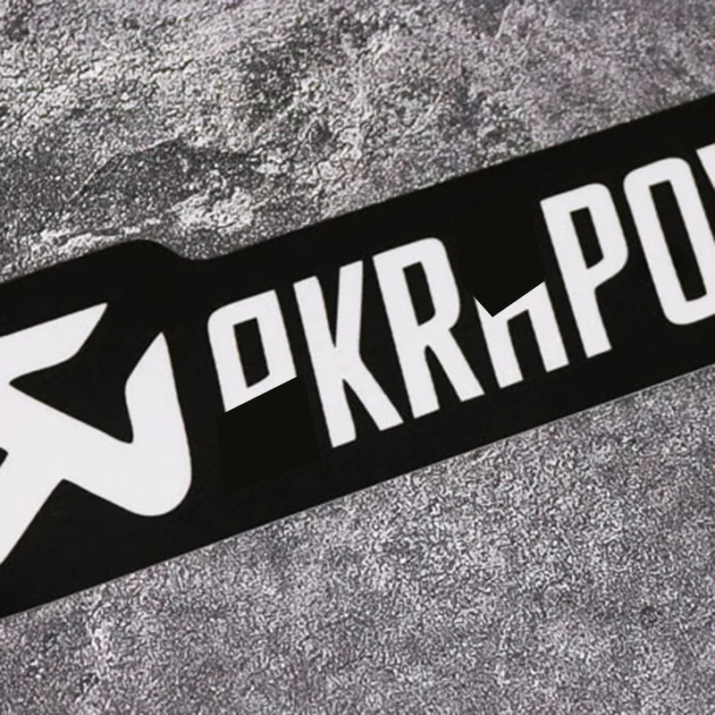 Рисунок 3 - Термостойкие наклейки на выхлопную трубу Scorpio