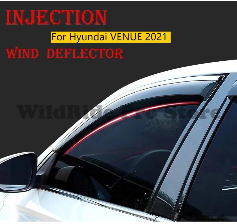 

Автомобильные аксессуары для Hyundai VENUE 2021, защита от дождя, ветрозащитный экран, козырек на окно автомобиля, солнцезащитный козырек