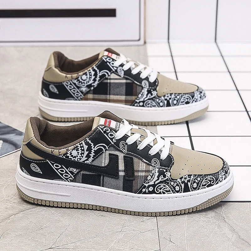 

2022 Fashion Sneakers for Men Casual Vulcanized Shoes Spring Comfort Student Shoes Winter Cotton Men Sneakers Zapatos De Hombre