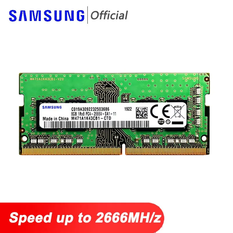 

Память SAMSUNG DDR4 для ноутбука, 4 ГБ, 8 ГБ, 16 ГБ, 32 ГБ, PC4 2666 МГц