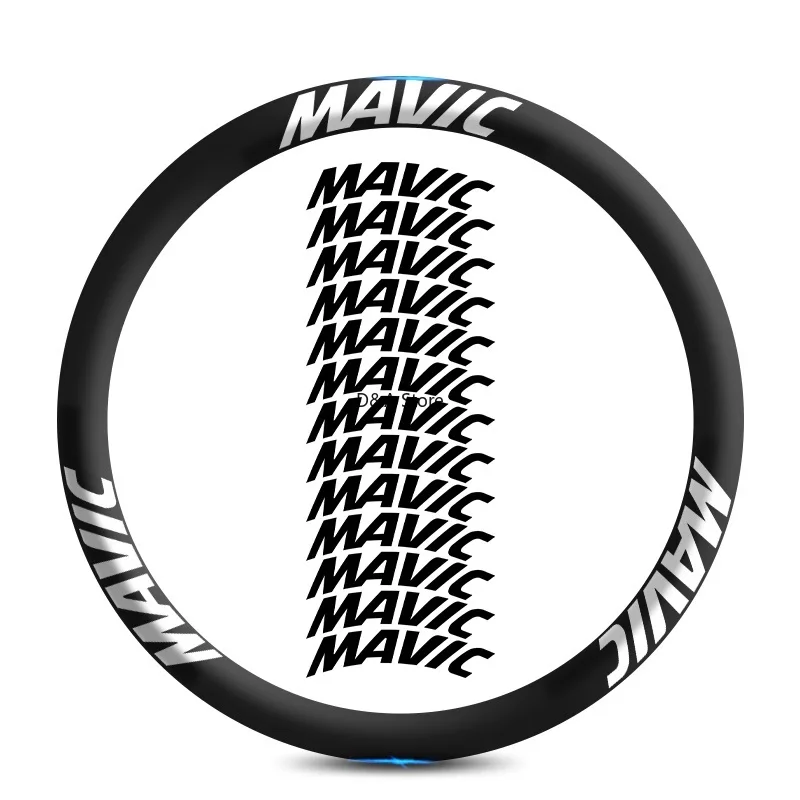 Mavic logo  RIM Sticker Bicycle Wheel Set Road Bike Personalized Decoration Waterproof Sunscreen Cycling Decals