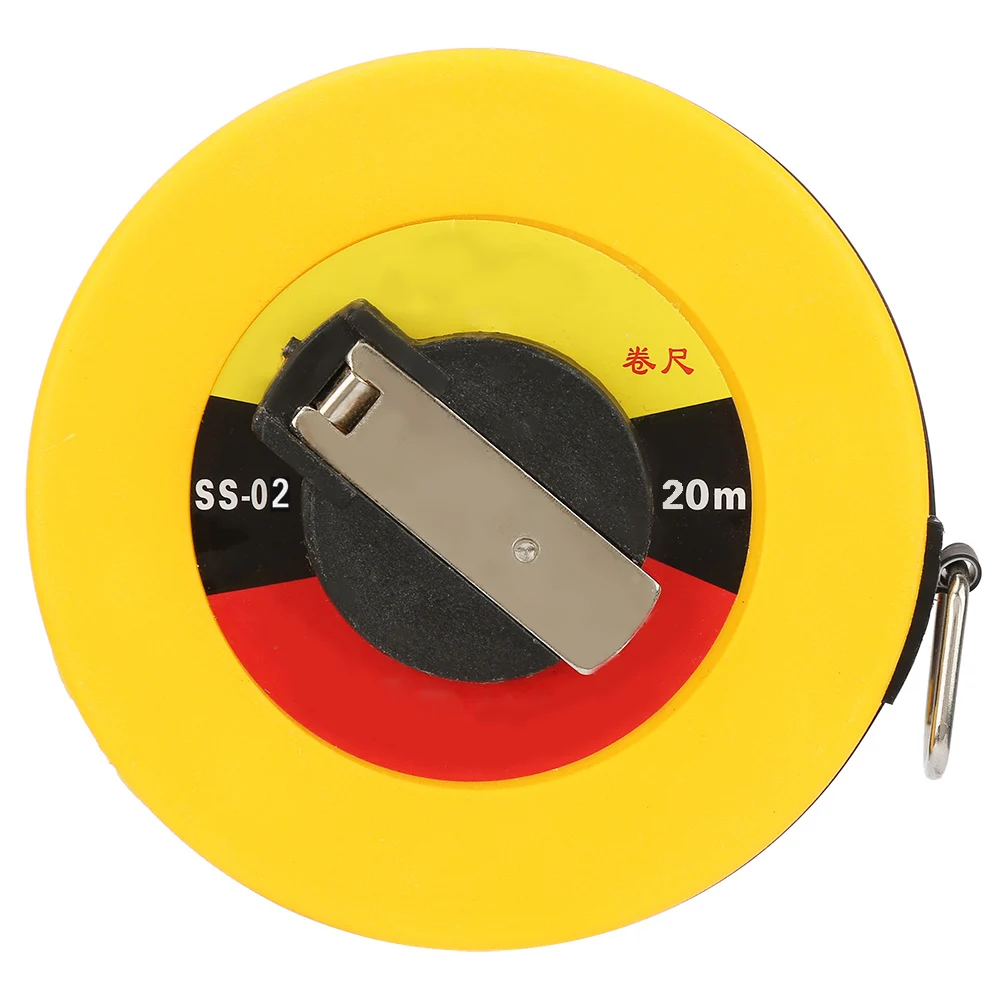 

20m Site Measurement Fiberglass Tape Measure Soft Rulers Building Surveying Measuring Tool Fiberglass Tape Fiberglass Tape