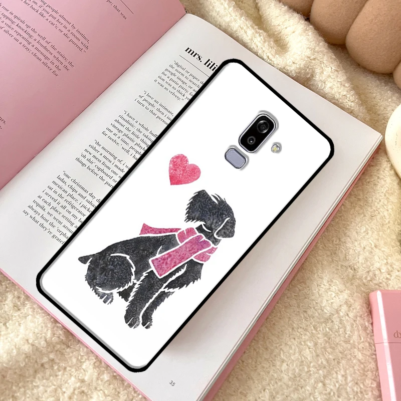 Schnauzer Puppy Dog Art Case For Samsung Galaxy J7 J5 J3 2016 J1 A3 A5 2017 A6 A8 J4 J6 Plus A9 2018 Cover Coque images - 6