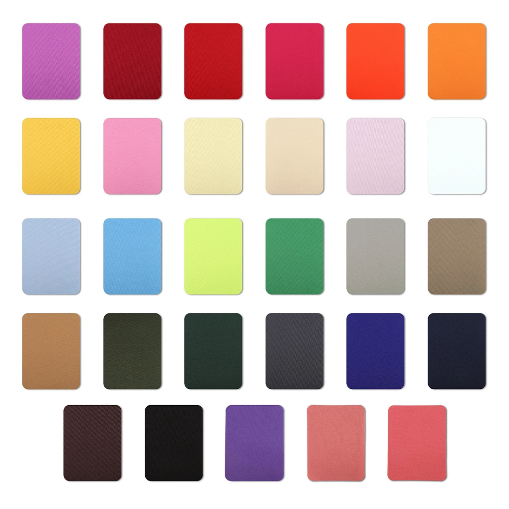 On Patches For Clothing Repair Colorful Handmade Rectangle Shape Trim For Mending Fix Couch Pockets