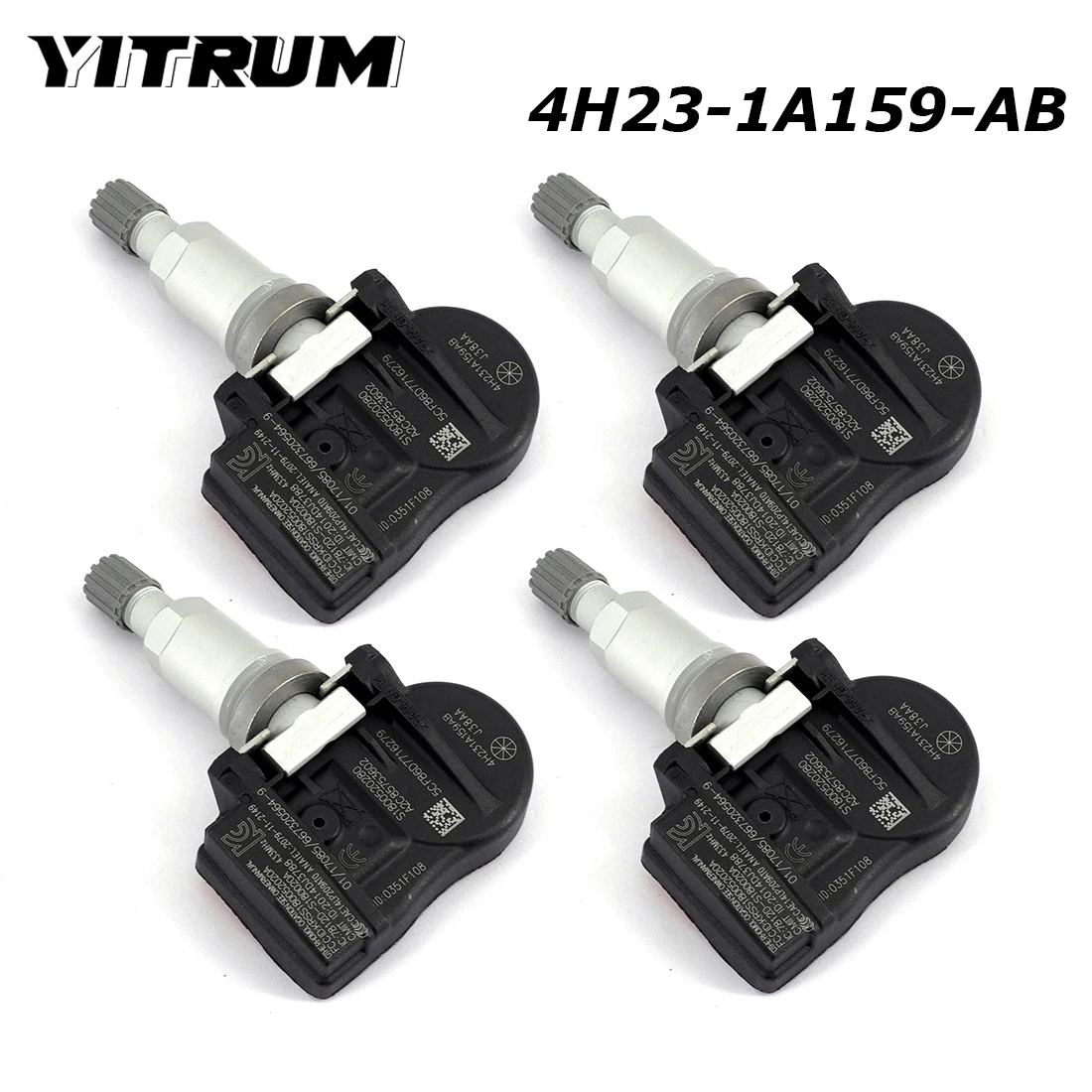 

YITRUM 4H23-1A159-AB TPMS Tire Pressure Monitor Sensor For Land Rover LR2 LR3 2006-2009 Range Rover Sport 2005-2009 4H231A159AB