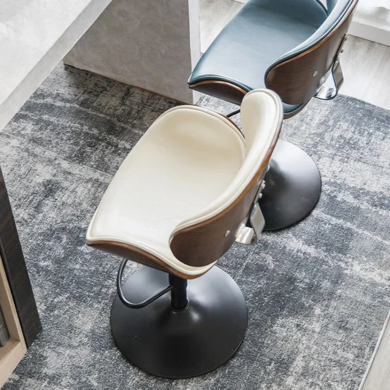 Роскошный барный стул усиленная стойка современный дизайн бархатные