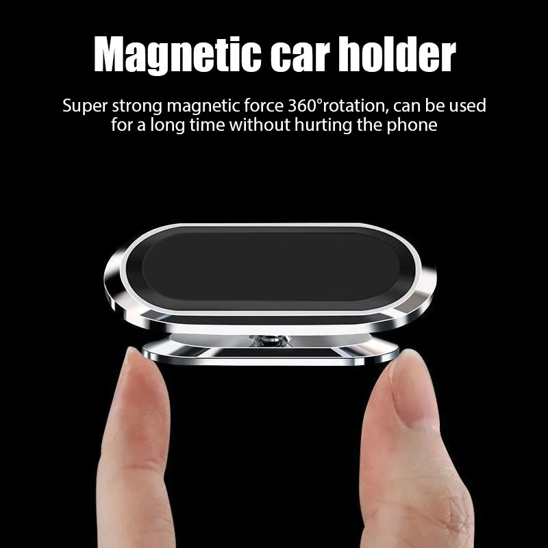 Магнитная подставка для телефона автомобильный держатель вращающийся на 360