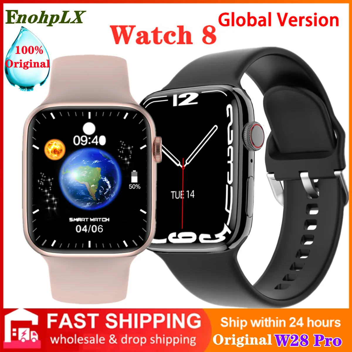 

Newest IWO W28 Pro Smart Watch 1.95inch Bluetooth Call ECG Always On Display NFC Siri Call Wireless Charging Watch 8 Smart Watch