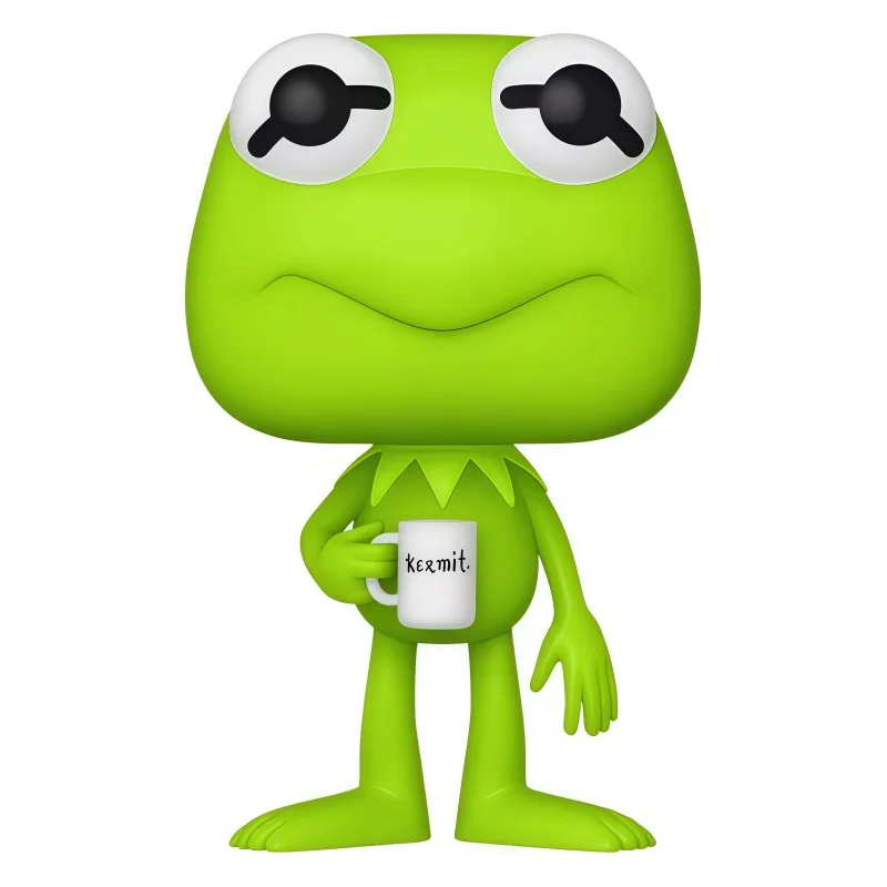 Фото Коллекционная виниловая фигурка Funko Pop The Muppets Kermit The Frog, лимитированная серия к летней конвенции 2024 года, декор для комнаты, подарок для фанатов №4