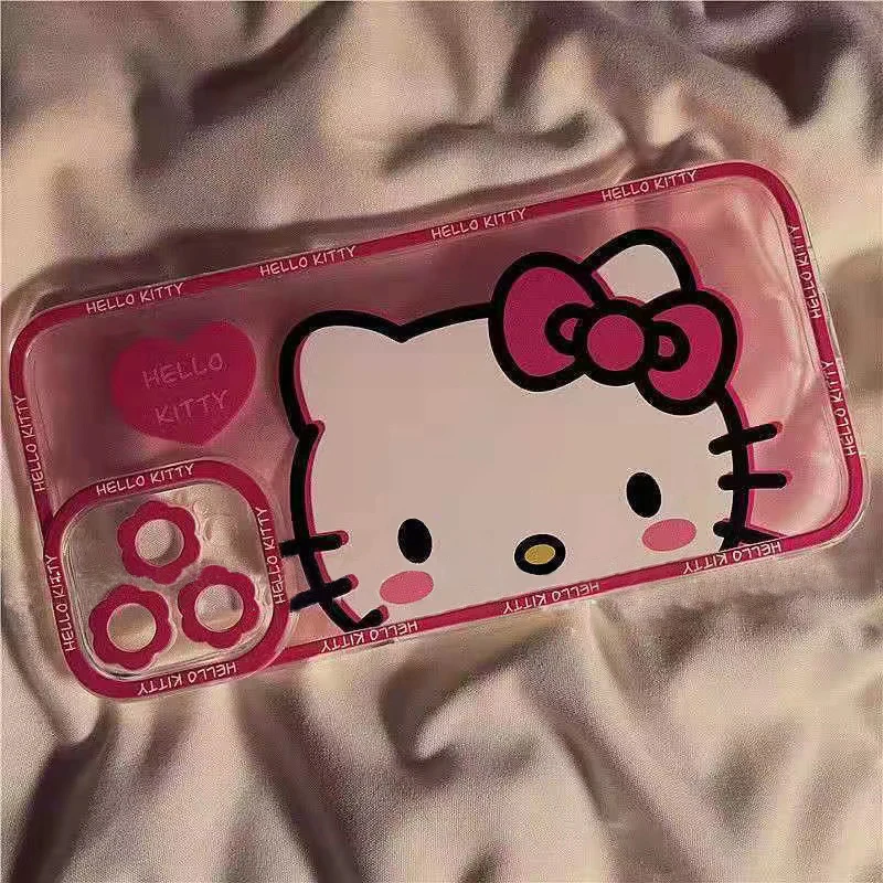 

Bandai Hello Kitty Cute Cat Phone Cases For IPhone 13 12 11 Pro Max Mini XR XS MAX 8 X 7 SE 2020 Back Cover