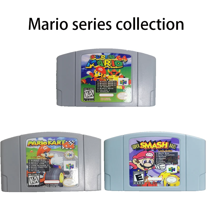 

Игра Марио Коллекция N64 серия игровых карт американское издание и японские карты анимация Превосходное качество игрушки подарки