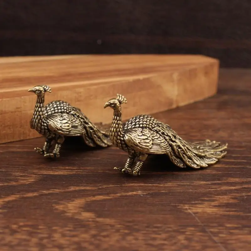 

Латунная статуэтка павлина JETTING