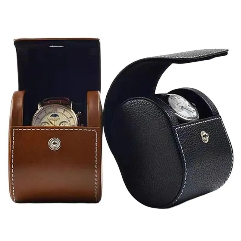 

PU Leather Watch Storage Boxes Wrist Watch Protection Case Watch Box Organizer Packaging Gift Box Watch Display Box