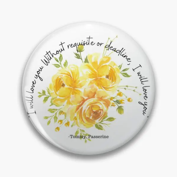 Tommy Passerine Quote мягкая брошь на пуговицах мультяшная женская булавка лацкан