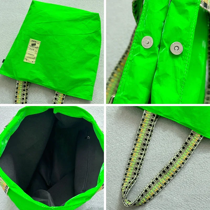 Классическая нейлоновая водонепроницаемая сумка-тоут в национальном стиле