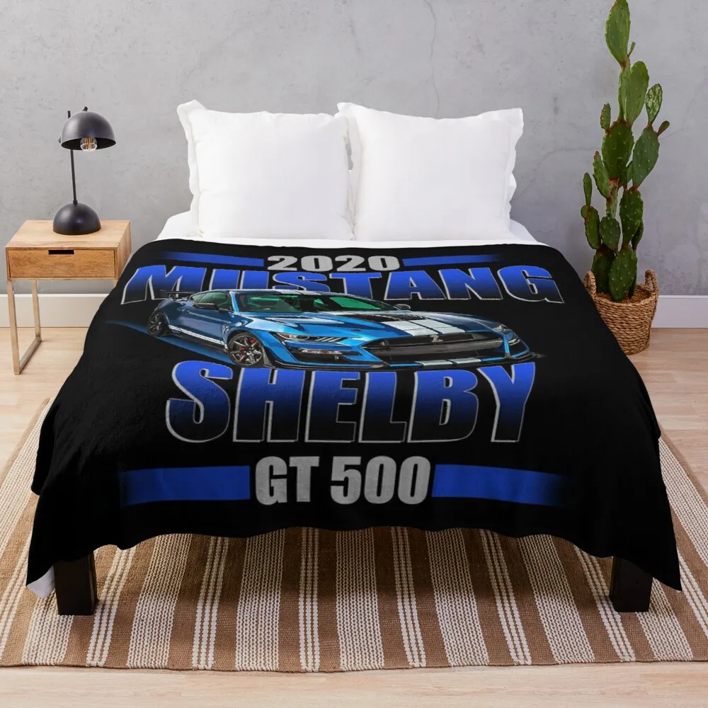 

2020 Shelby GT 500 Throw Blanket Blanket For Travel Light