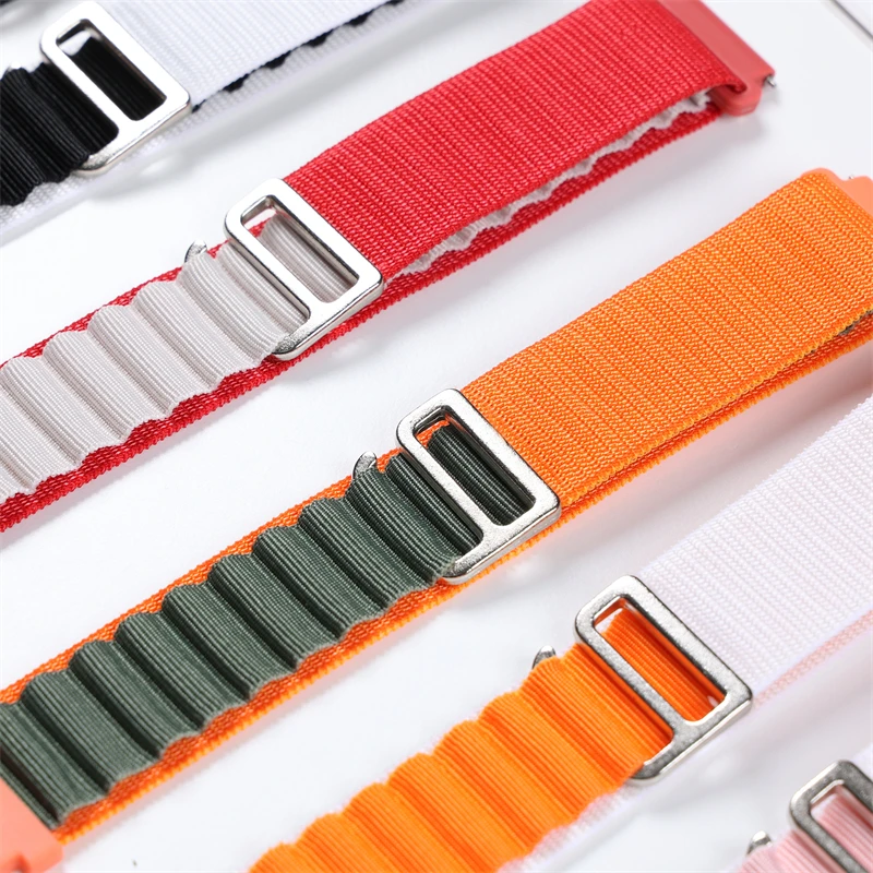 Ремешок нейлоновый для Xiaomi Redmi Watch 5 Active Alpine спортивный регулируемый браслет-петля