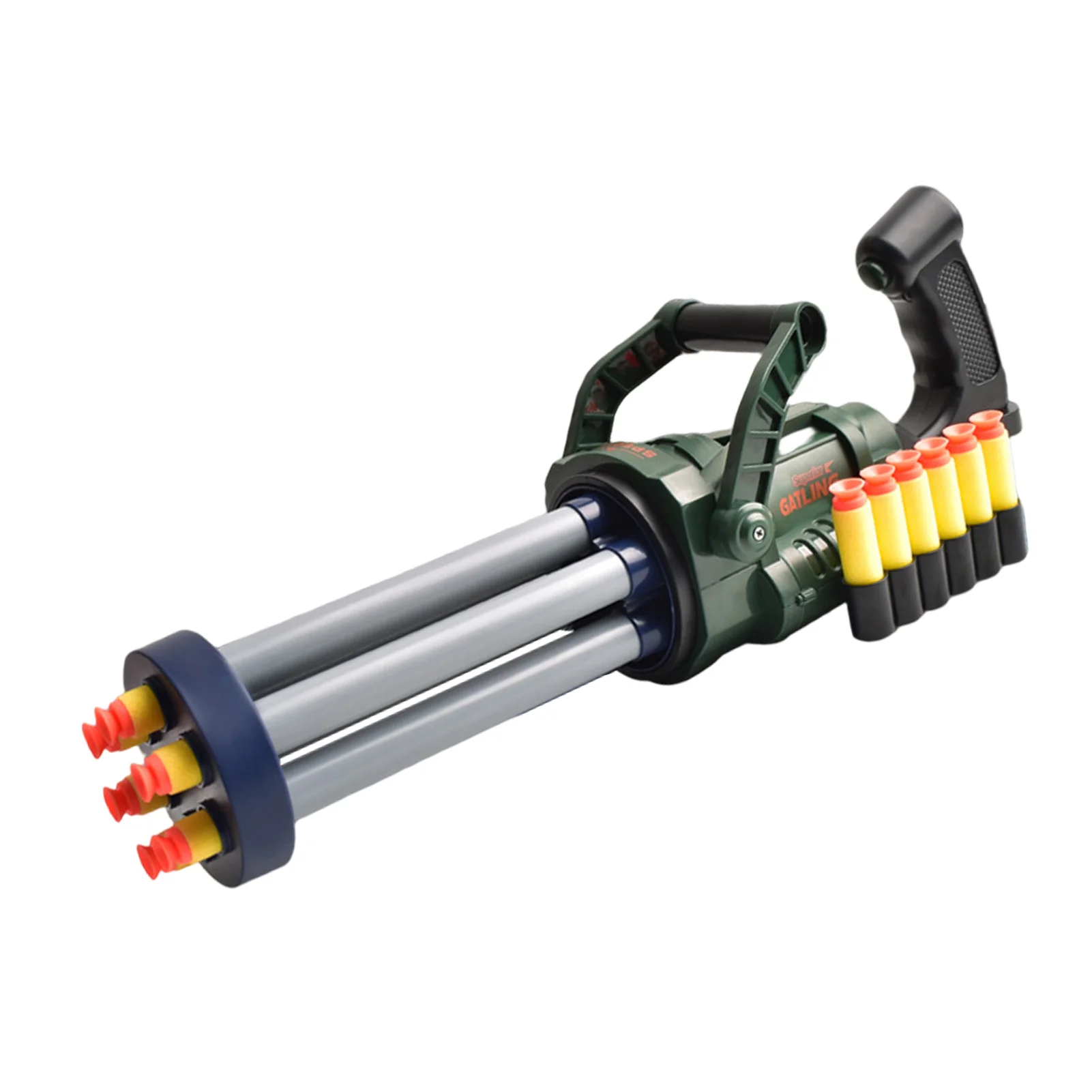 

Gatling Toy Guns For Kids Gatling Toy Guns For Boys Kids Automatic Revolving Toy Guns With Automatic And Manual Mode Great