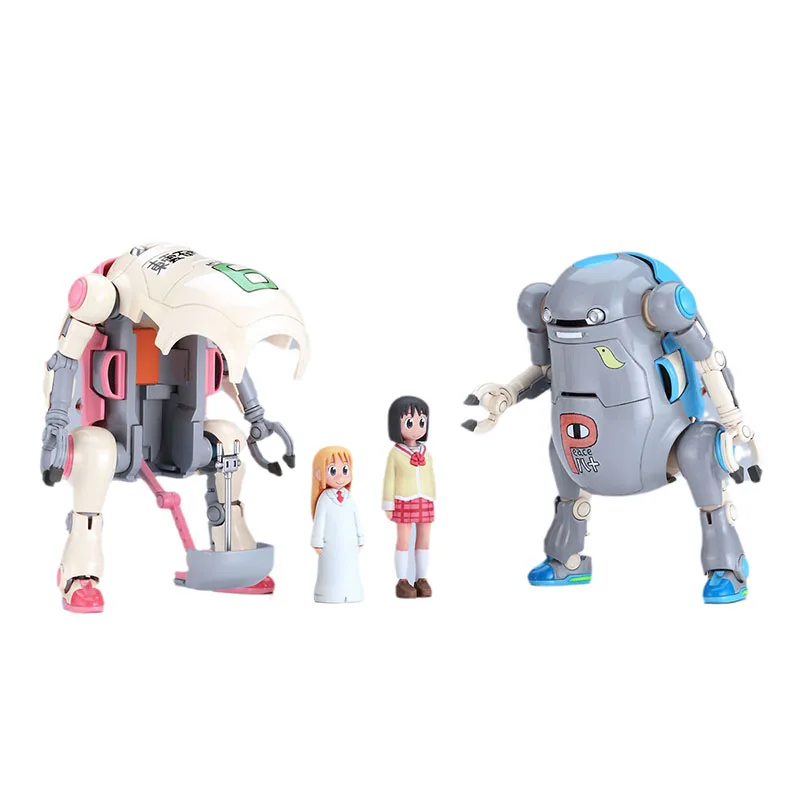 

In Stock Mechatro Wego No.18 "warm & Cool" Nichijou Hakase Shinonome Nano Anime Figure Models Action Toy Figure 1/35 Collection