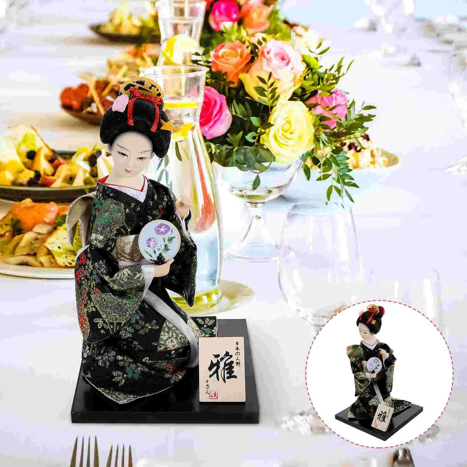 

Japanese Geisha Ornaments Accessories Decorative Kimonos Home Products Dolls Party Supplies Decorations Centerpieces